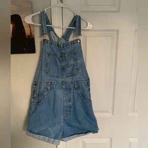 Free People shorts overalls